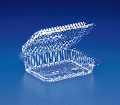 Amazon.com: INLINE PLASTICS SLP26 2 ECLAIR HINGED TRAY PET CASE OF